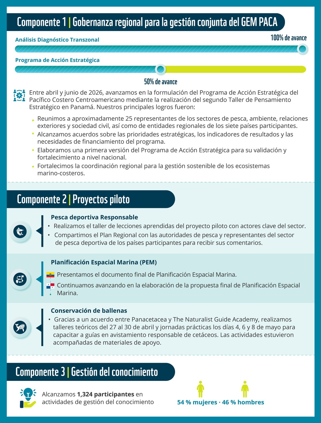 A un vistazo segundo trimestre